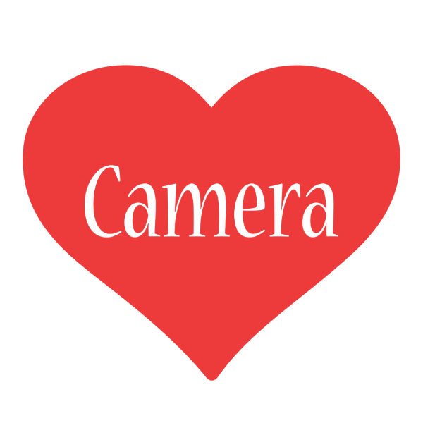 Camera love logo
