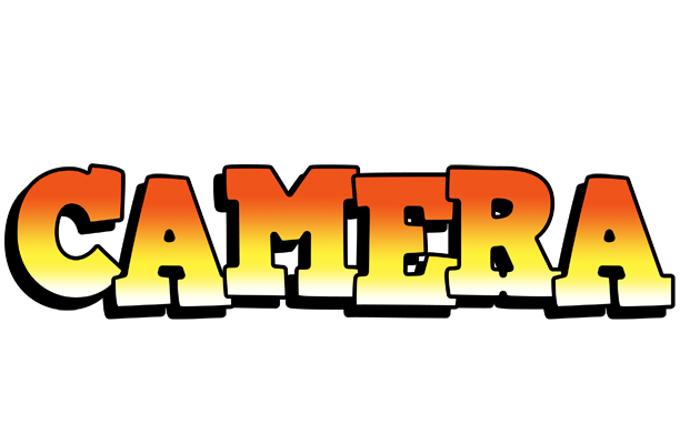 Camera sunset logo