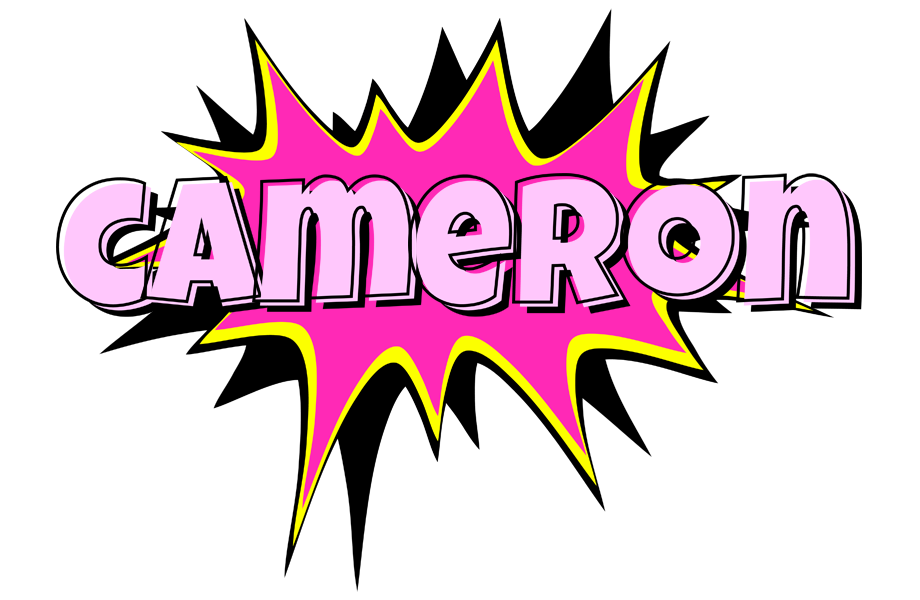 Cameron badabing logo