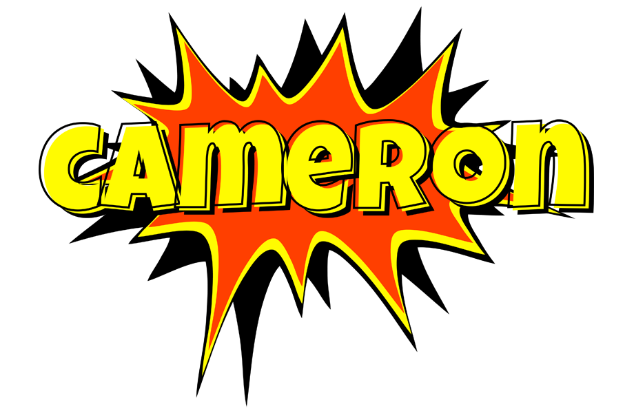 Cameron bazinga logo