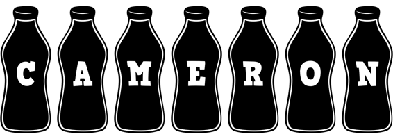 Cameron bottle logo