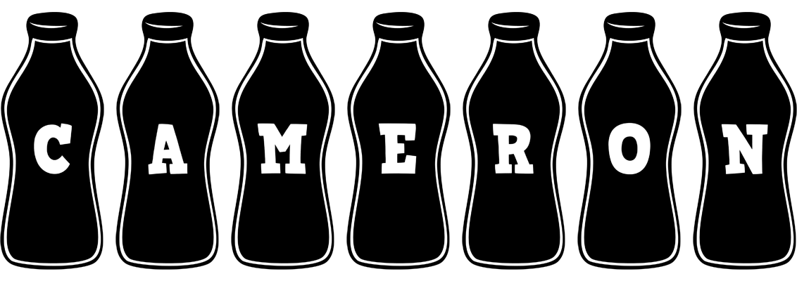 Cameron bottle logo