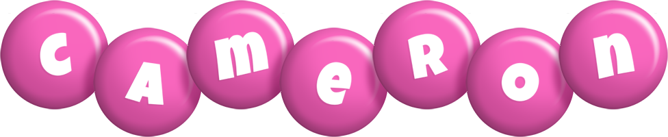 Cameron candy-pink logo