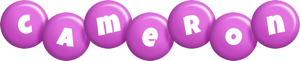 Cameron candy-purple logo