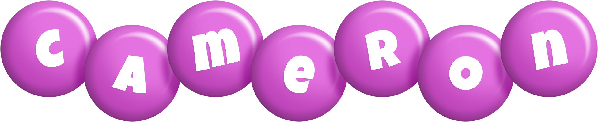 Cameron candy-purple logo