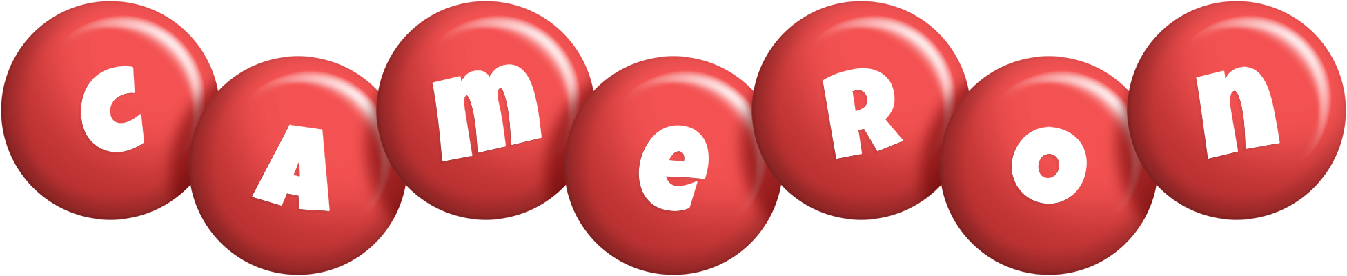 Cameron candy-red logo