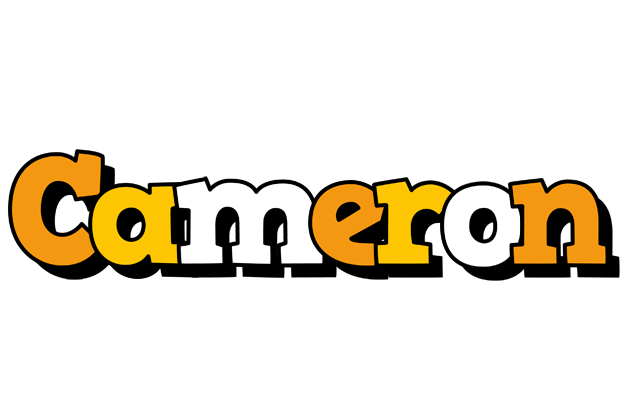 Cameron cartoon logo