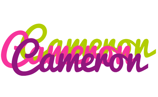 Cameron flowers logo
