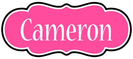 Cameron invitation logo