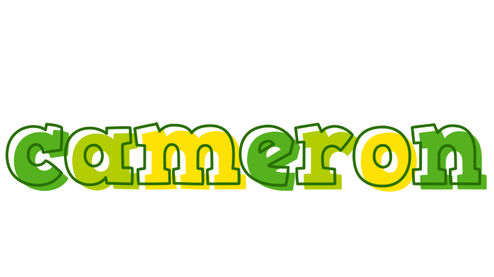 Cameron juice logo