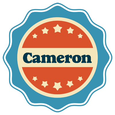 Cameron labels logo