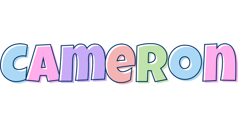 Cameron pastel logo
