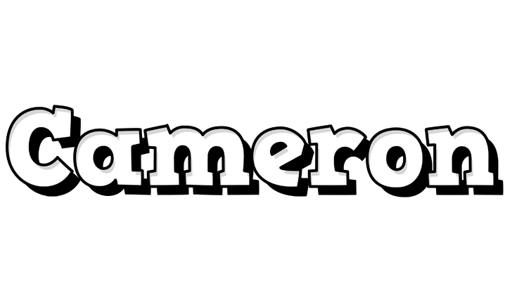 Cameron snowing logo