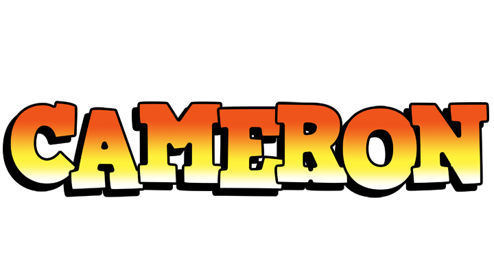 Cameron sunset logo