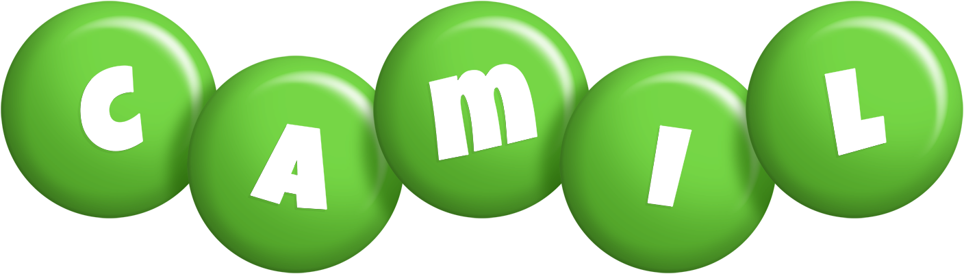 Camil candy-green logo