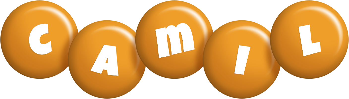 Camil candy-orange logo
