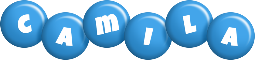 Camila candy-blue logo