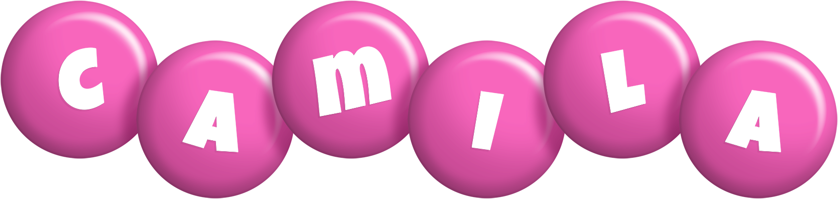 Camila candy-pink logo