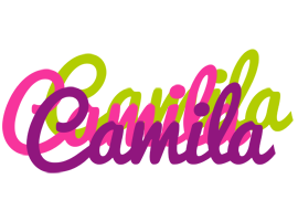 Camila flowers logo
