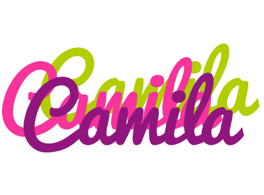 Camila flowers logo