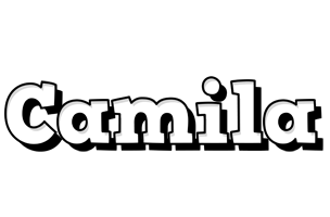 Camila snowing logo