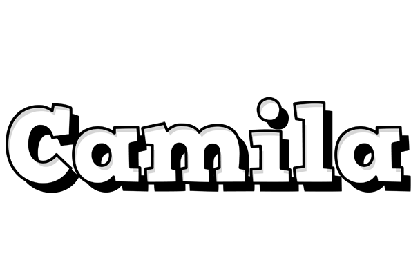 Camila snowing logo