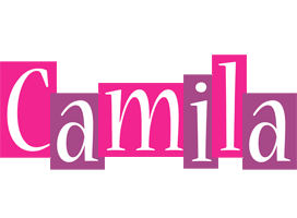 Camila whine logo