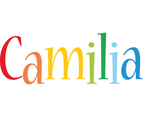 Camilia birthday logo