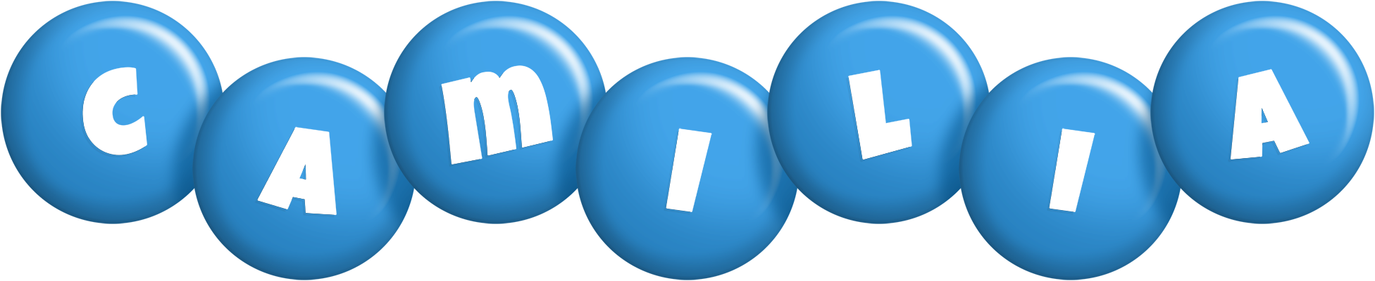 Camilia candy-blue logo