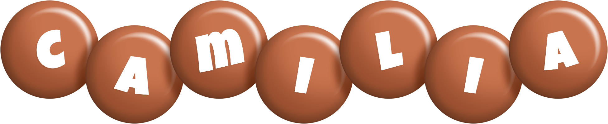 Camilia candy-brown logo