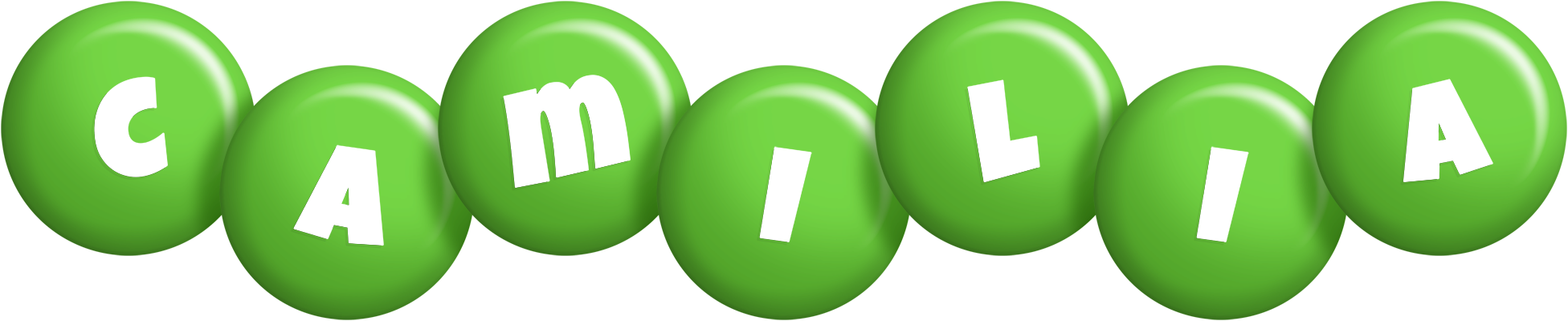 Camilia candy-green logo