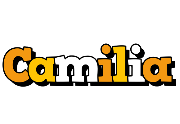 Camilia cartoon logo