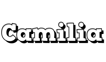 Camilia snowing logo