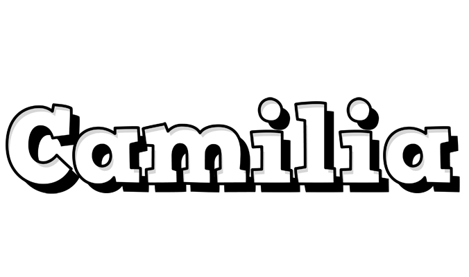 Camilia snowing logo