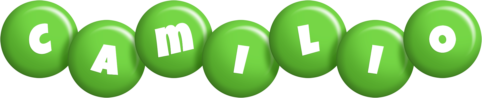 Camilio candy-green logo