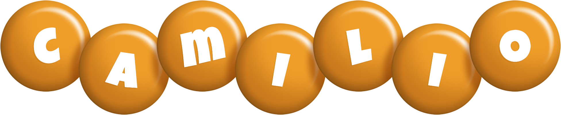 Camilio candy-orange logo
