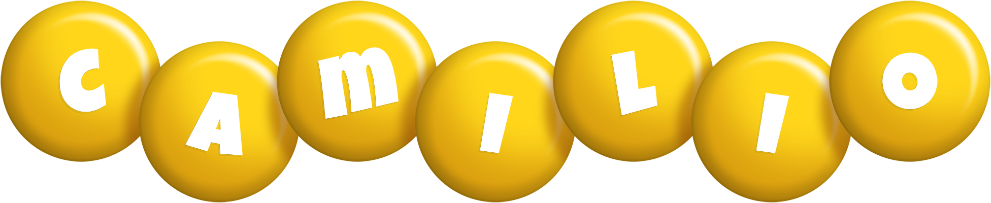 Camilio candy-yellow logo
