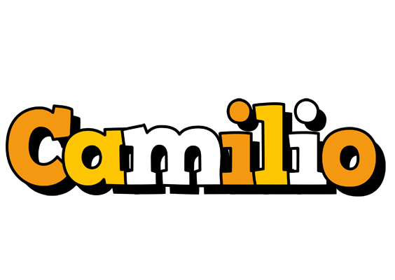 Camilio cartoon logo