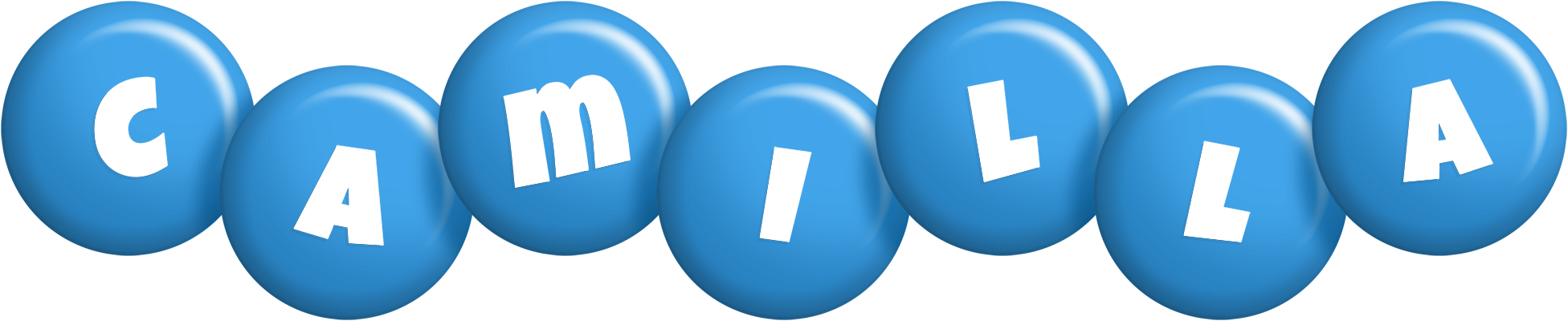 Camilla candy-blue logo