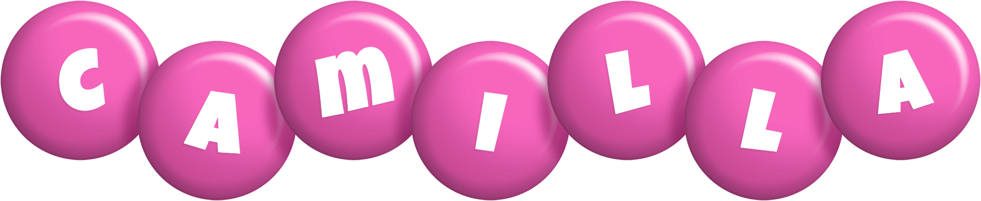 Camilla candy-pink logo