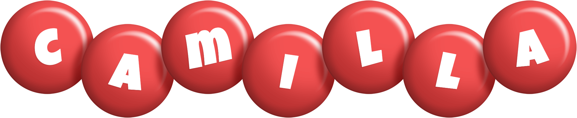 Camilla candy-red logo
