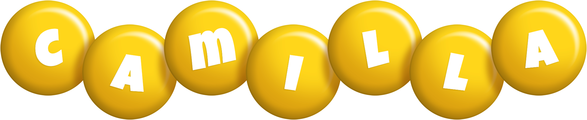 Camilla candy-yellow logo