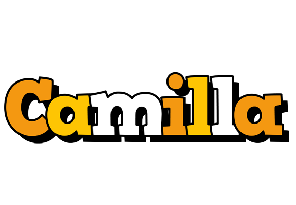 Camilla cartoon logo
