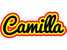 Camilla flaming logo