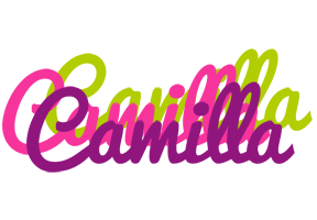 Camilla flowers logo