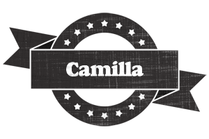 Camilla grunge logo