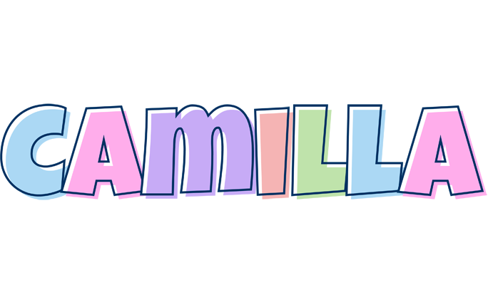 Camilla pastel logo