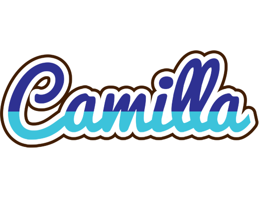 Camilla raining logo