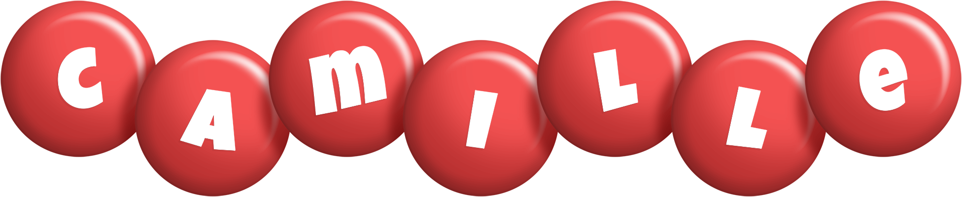 Camille candy-red logo