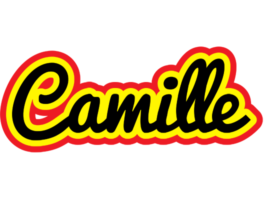 Camille flaming logo